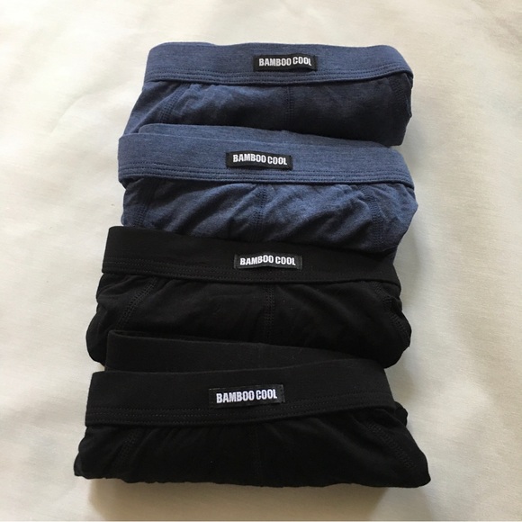 NWOT BAMBOO COOL 4PK Mens Underwear Briefs Bamboo Viscose Soft Comfortable XL - Picture 2 of 16